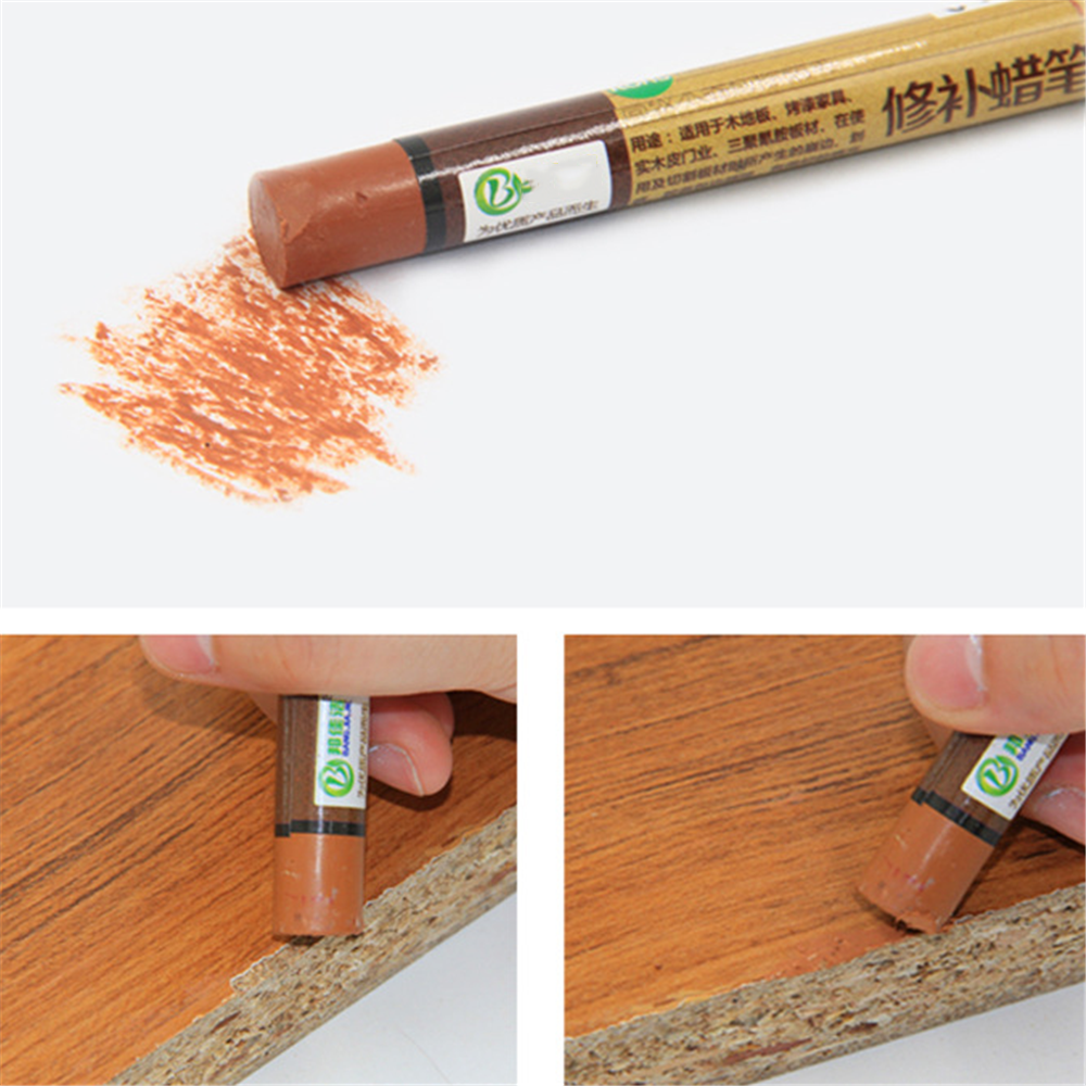 1pc Furniture Paint Floor Wax Crayon Safe Floor Repair Pen Scratch Patch Paint Pen Wood Composite Repair Drawing School Pens