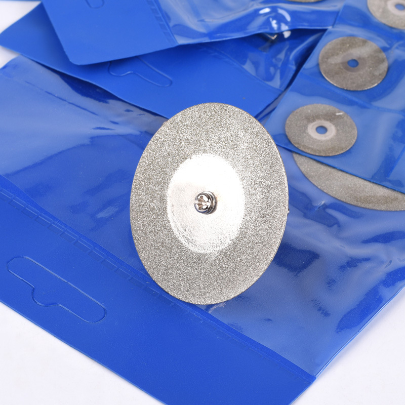 10pcs 16-50MM Diamond Grinding Cutting Wheel Disc Sharpener Abrasive Disks with 2X Connecting Shank for Dremel Rotary Tools