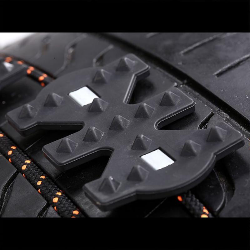 Universal Car Anti-skid Snow Chain Emergency Wheel Tire Car Security Safety Tool For Truck SUV Winter Driving Protection Chain