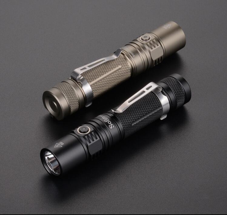 Sofirn New SP32A V2.0 Powerful LED Flashlight 18650 High Power 1300lm Cree XPL2 Torch Light 2 Groups With Ramping Indicator Lamp
