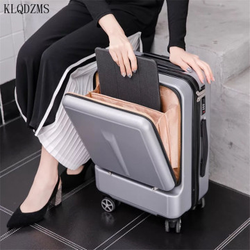 KLQDZMS New Laptop trolley Luggage 20/24inch trolley suitcase password men women travel suitcase on wheel