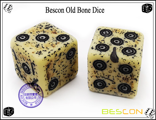 Bescon Old Bone Dice-4