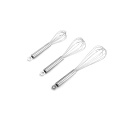 set of 3 stainless steel whisk