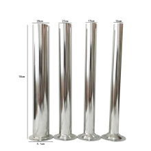 4pcs/set thick meat grinder stuffer head for Sausage casings funnel handmade stainless steel tubes