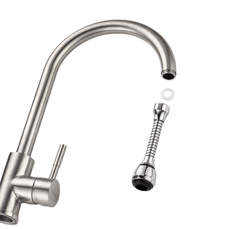 Flexible Faucet Sprayer Stainless Steel Sink Faucet Sprayer Jet Faucet Extenders Tap Adapter Bathroom Kitchen Accessories