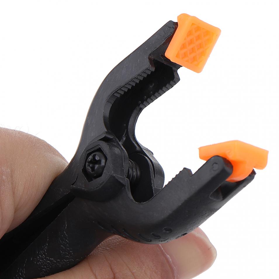 10pcs/lot 2 Inch DIY Tools Plastic Nylon Photography Background Grip Clip Carpentry Fixed Spring Clip Clamp Set For Woodworking