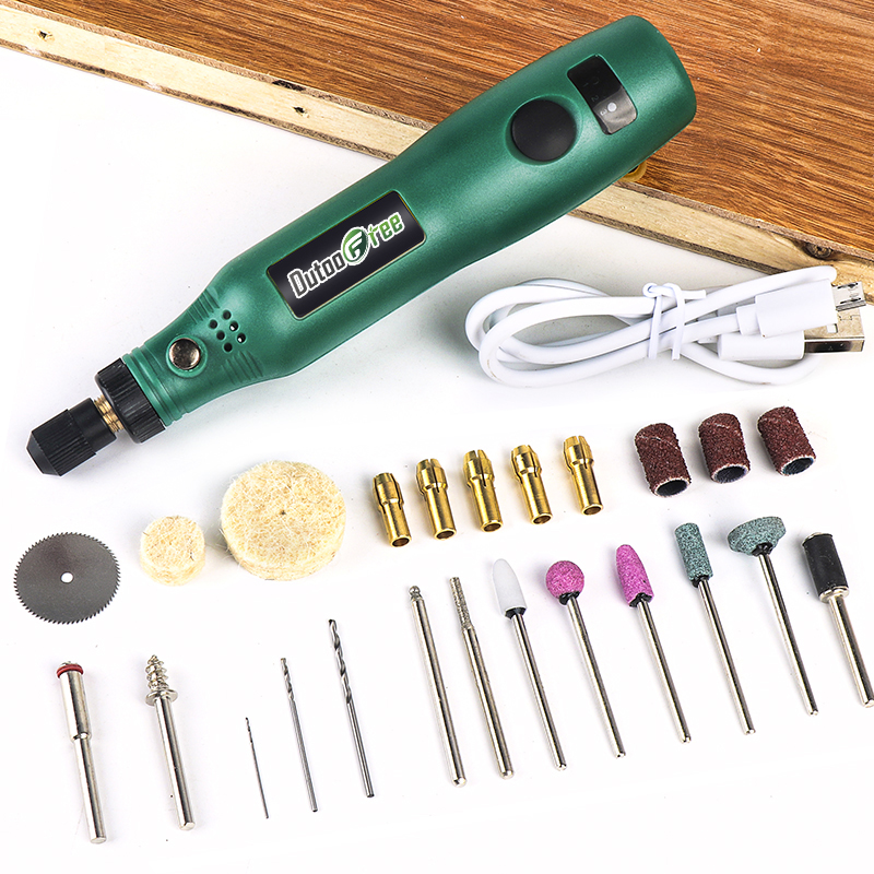 TUNGFULL Cordless Rotary Tool USB Woodworking Engraving Pen DIY For Jewelry Metal Glass Wireless Drill Mini Electric Drill