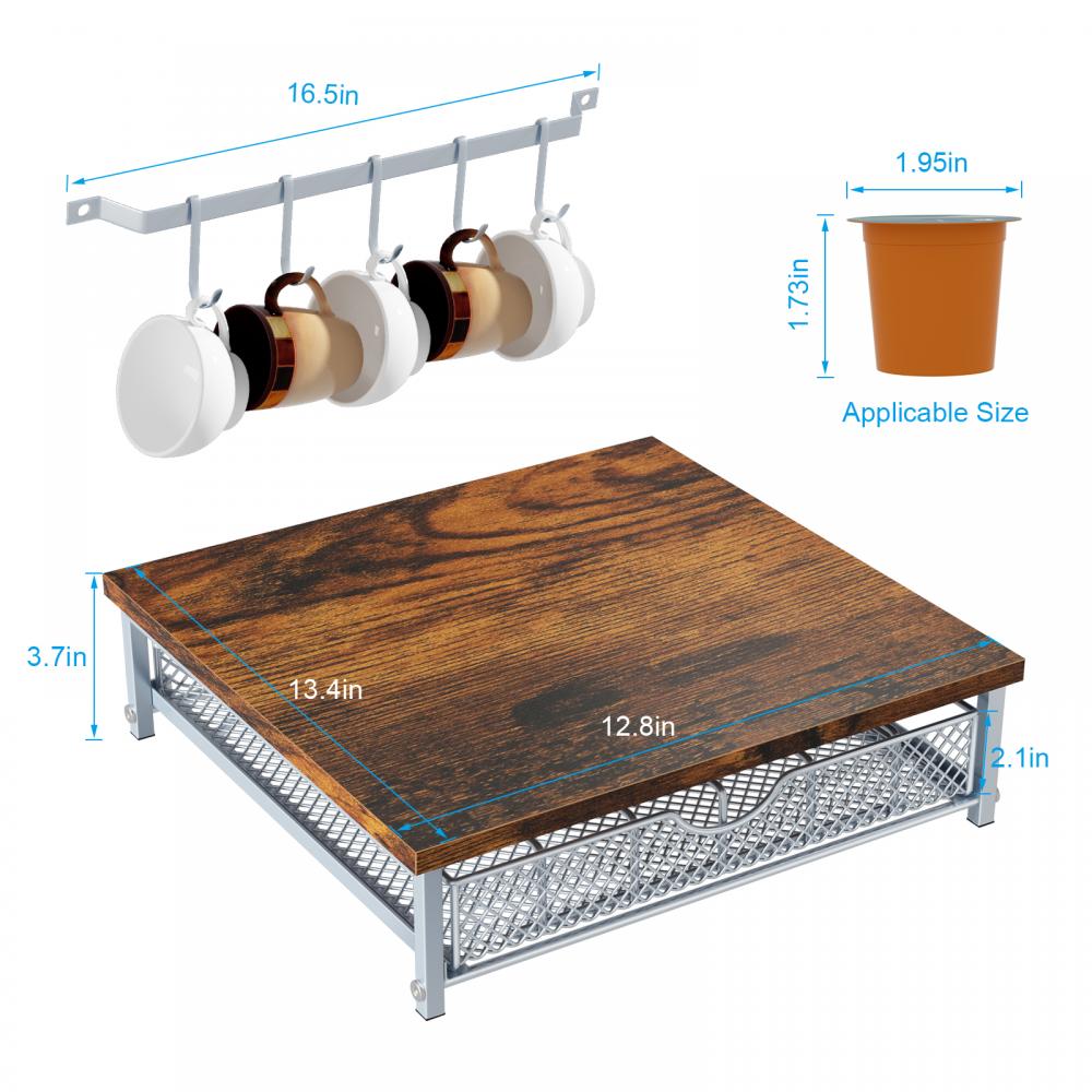 Coffee Pod Drawer Holder for Coffee Capsule