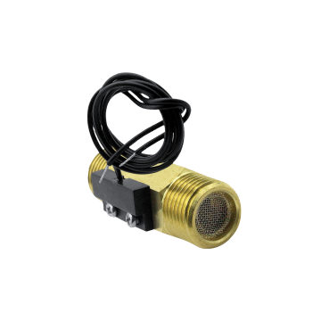 SAIER 1.2Mpa G1/2'' Male Flow Switch Brass Housing, Normally Open with Reed Switch flow sensor SEN-CL21W