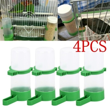 4 pcs / lot Bird Feeder Waterer Drinker Pet Clip for Bird Feeder Agricultural Equipment (size:M)