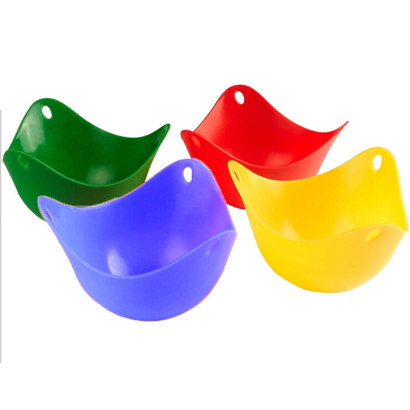 Silicone Egg Poacher Cook Poach Pods Egg Mold Bowl Shape Egg Rings Silicone Pancake Kitchen Cooking Tools Gadgets