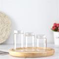 24PCS/lot 47mm Diameter Cork Glass Botttle Aluminum Caps Tiny Glass Jars Vials DIY Craft 50ml/60ml/80ml/100ml/130ml