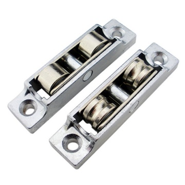 Sliding Doors And Window Rollers Stainless Steel Copper Double Wheel Pulley Sliding Door Fittings Wheels Accessories