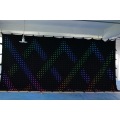 P18 2Mx3M DMX Controller 80 Animated Patterns 176pcs LED Vision Curtain Stage Flexible Screen DJ Background LED Video Curtain