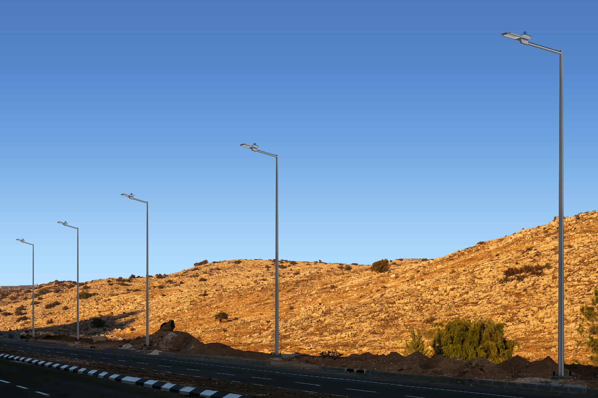 80W LED Street Lamp For Sale