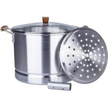 20Qt Aluminum Tamale Steamer Pot