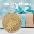 Non-currency Coin Tooth Fairy Physical Gold Commemorative Coins Creative Art Collectible Gift Household Decoration