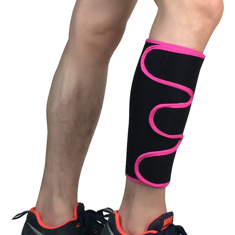 1 PC Adjustable Soccer Football Cycling Leg Warmers Calf Support Velcro Shin Guard Running Training Leg Sleeve Protector