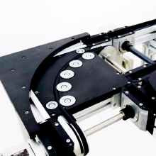 KV/90 Round Belt Conveyor Curve for Pallet Handling System Solutions and Industry Automation Design