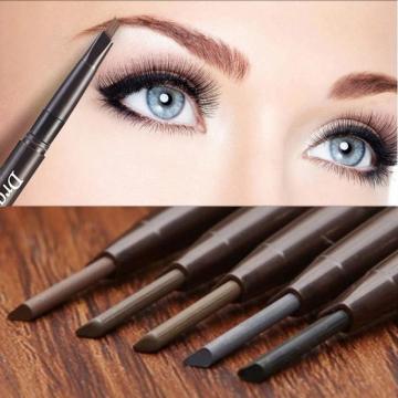 NEW 2020 Newest Female Beauty Eye Products 2 In1 Waterproof Eye Brow Eyeliner Pencil With Brush Makeup Cosmetic Tool