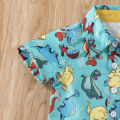 2PCS Toddler Kids Baby Boy Gentleman Shirt Tops+Pants Shorts Clothes Outfits Set