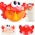 Kids Baby Birthday Gift Bubble Machine Big Frog Crab Automatic Bubble Maker Blower Music Bath Shower Toys For Baby