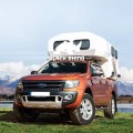 Pick Up Truck Bed Camper Overland Slide In Aluminum Fiberglass Flatbed Truck Camper For Pickup With Toilet