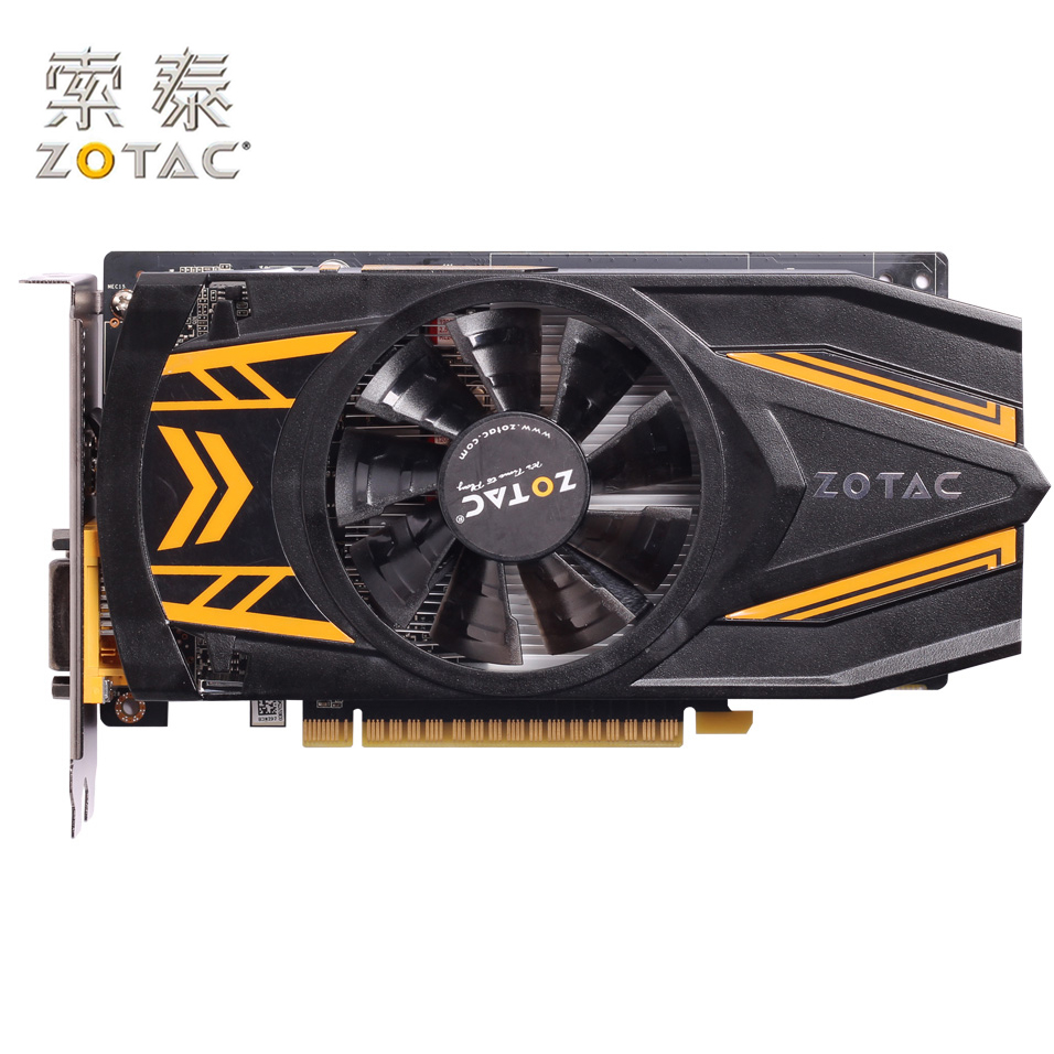 Original ZOTAC Video Cards GeForce GTX650Ti-1GD5 Thunder PA 1GB GDDR5 Graphics Card for nVIDIA Map GTX 650Ti GTX600 1GB Hdmi Dvi