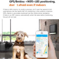 Waterproof Mini Pet Gsm Gps Pet Smart Tracker Locator Collar For Dog Cat Long Standby Free App Platform Tracking Device