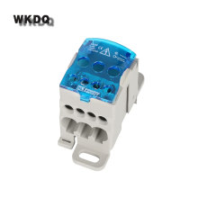 Din Rail Terminal Block Junction Box UKK80A One in several out Power Distribution Block Box Universal Electric Wire Connector