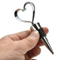 Red Wine Champagne Wine Bottle Stopper Heart Shaped Valentines Wedding Gifts Set Wine Stopper Bar Accessories Home Bars