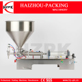 HZPK Semi-Automatic Tabletop One Nozzle Tomato Paste Thickness Filling Machine Small Industrial Packing Machine 50-500ml