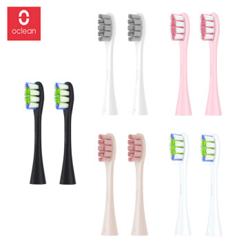 Oclean X Pro X One ZI 2PCS Replacement Brush Heads For Automatic Electric Sonic Toothbrush Deep Cleaning Tooth Brush Heads