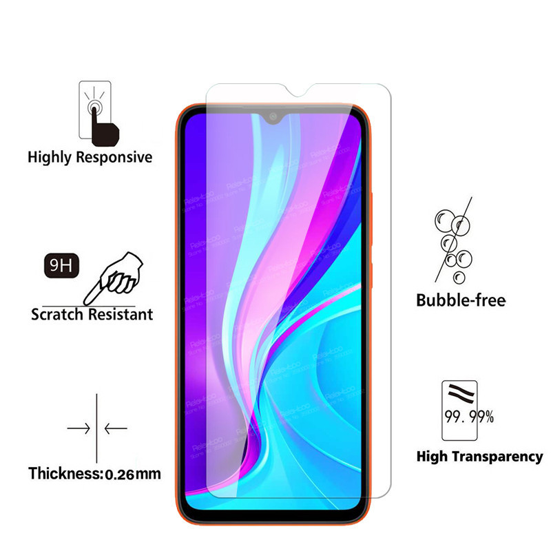 Protective Glass Redmi 9C NFC Camera Glass For Xiaomi Redmi 9C Screen Protector Redmy Redme 9 C Tempered Glass Safety Phone Film