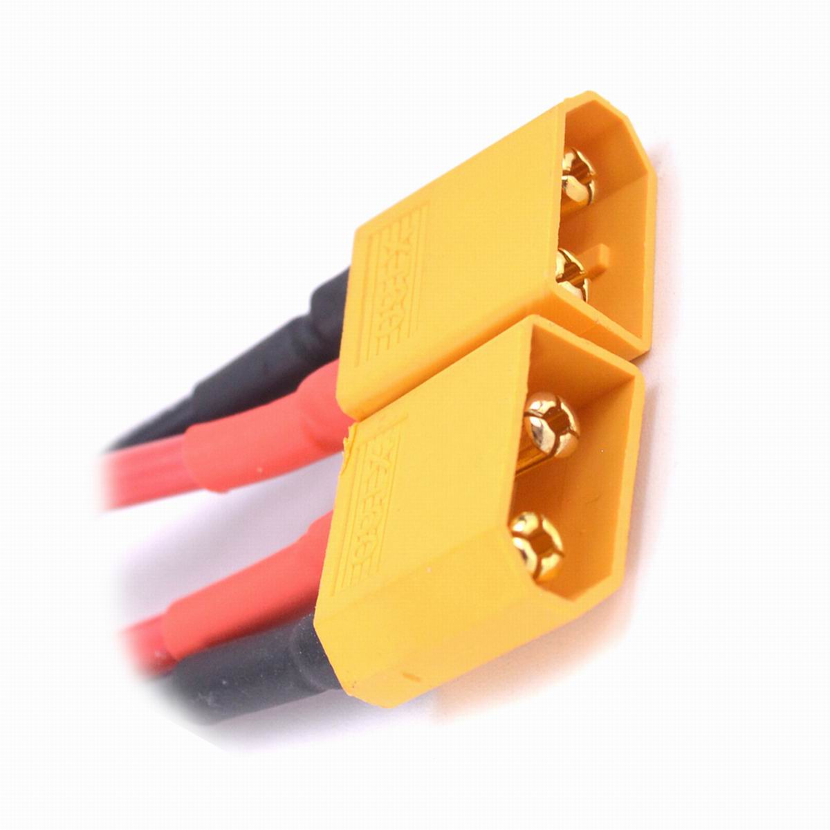 5pcs XT60 plug wire parallel cable 1 Female TO 2 Male to Increase Battery Capacity