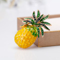 Summer Fresh Pineapple Pin New Creative Fruit Lady Brooch