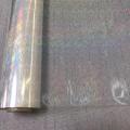 Holographic Foil Plain Transparent Foil Hot Stamping On Paper or Plastic 16cm x 120m 21cmx120m 32cmx120m64cmx120mDIY Package Box