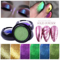 FlorVida 1pc Nail Art Solid Body Glitter Powder Makeup Pigment Dusts Manicure High Quality Mirror Chrome Powder For Nails Rub On