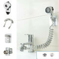 Sanitary Ware Suite Home Bathroom Washbasin Faucet External Shower Small Nozzle Set Shampoo House Artifact Shower Kit