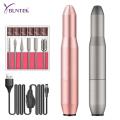 YBLNTEK Electric Nail Drill Machine USB Charging Manicure Machine Nail File Nail Pedicure Polishing Shape Tools for Home Salon