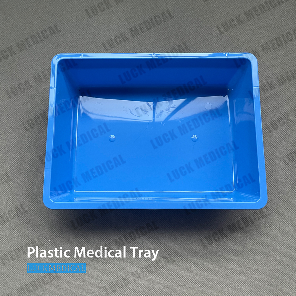 Plastic Medical Tray Blue 07