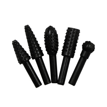 5pcs Rasp File Drill Bit Rasp Set 1/4