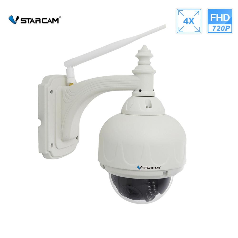 VStarcam Wireless PTZ Dome IP Camera Outdoor 720P HD 4X Zoom CCTV Security Video Network Surveillance IP Camera Wifi