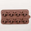 New DIY Bakeware & Tools Baking Pastry Mould Coconut Leaf Design Silicone Chocolate Mold Birthday Cake Cupcake Cheesecake k980