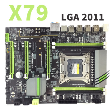 X79 LGA2011 DDR3 PC Desktops Motherboards Computer Computer Motherboards Suitable for server ECC ECC REG RAM M.2 SSD