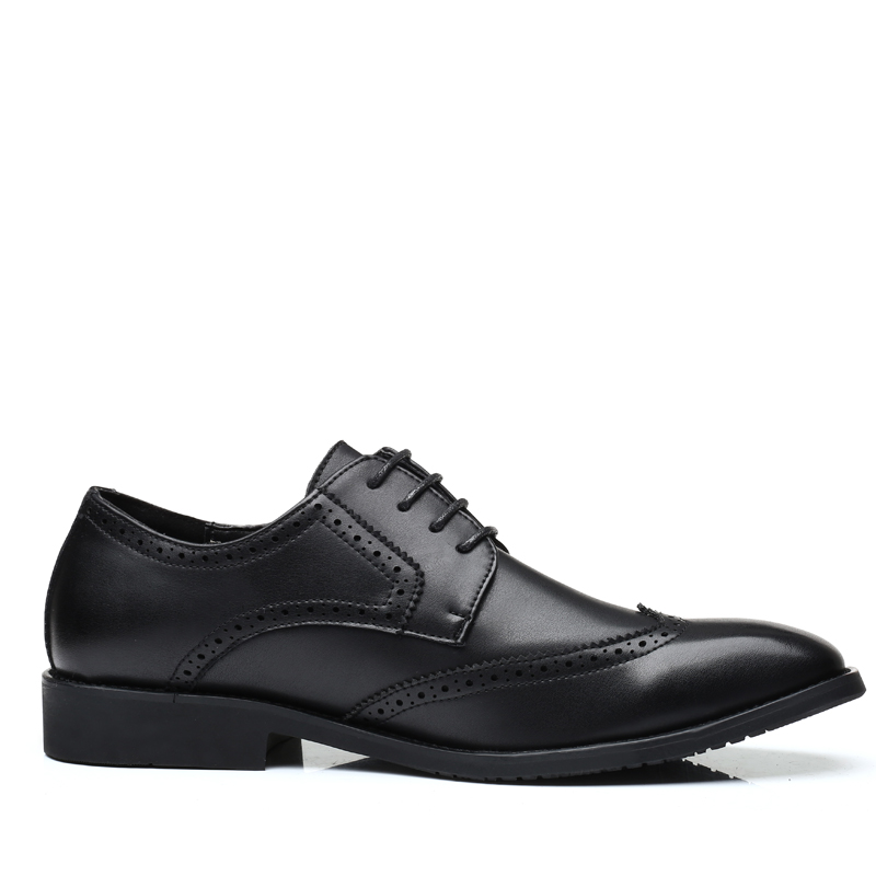 ROXDIA plus size 39-48 men wedding shoes microfiber leather for man dress shoes men's oxford flats formal business shoe RXM093