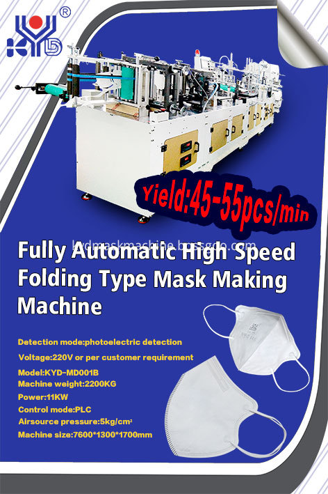 Fully Automatic High Speed Folding Type Dust Mask Making Machine Fully Automatic High Speed Folding Type Dust Mask Making Machine