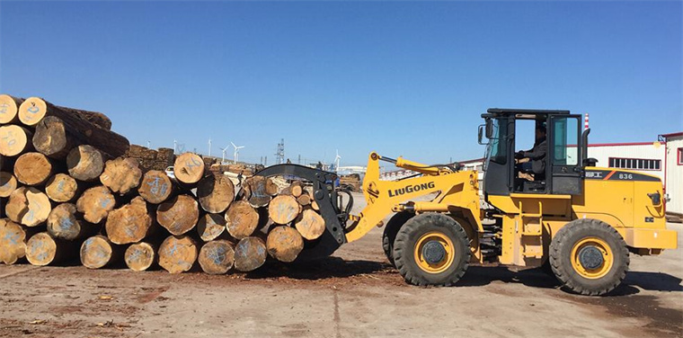 Liugong836 3tons articulated wheel loader