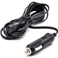 Black 1.8M 12V24VDC Copper Car refrigerator power cord Online extension cable conversion Adapter plug Electric Wire Fridge Cable