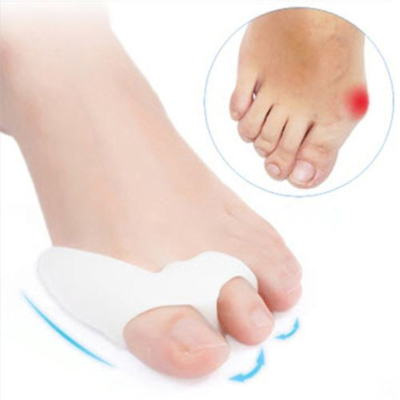 7Pcs=1Set Big Bone Hallux Valgus Corrector Orthotics Feet Care Toe Separators Correction Pedicure Socks Bunion Straightener